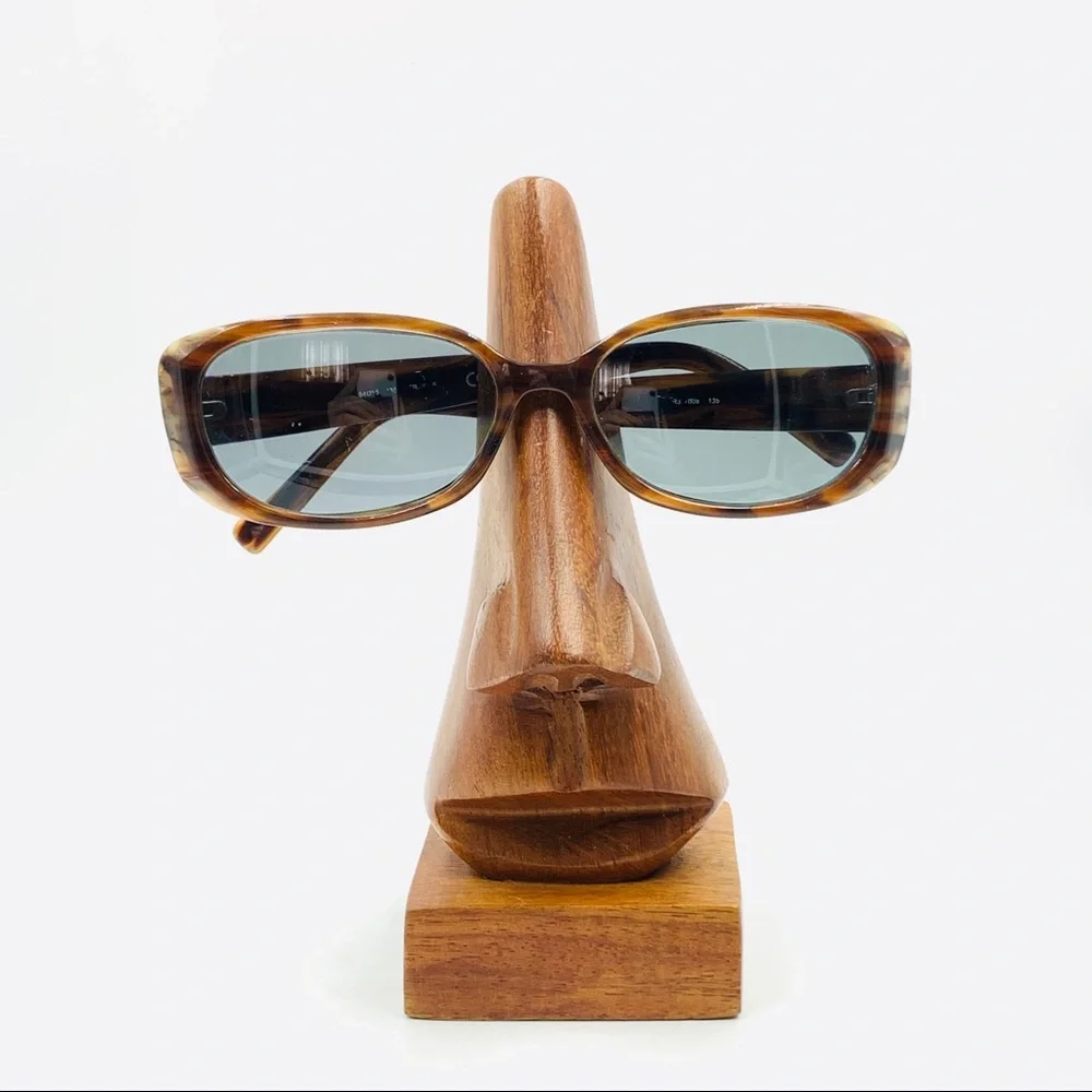 Brown Oval Sunglasses Frames